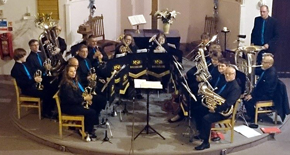A concert at Trinity Church March in December 2013